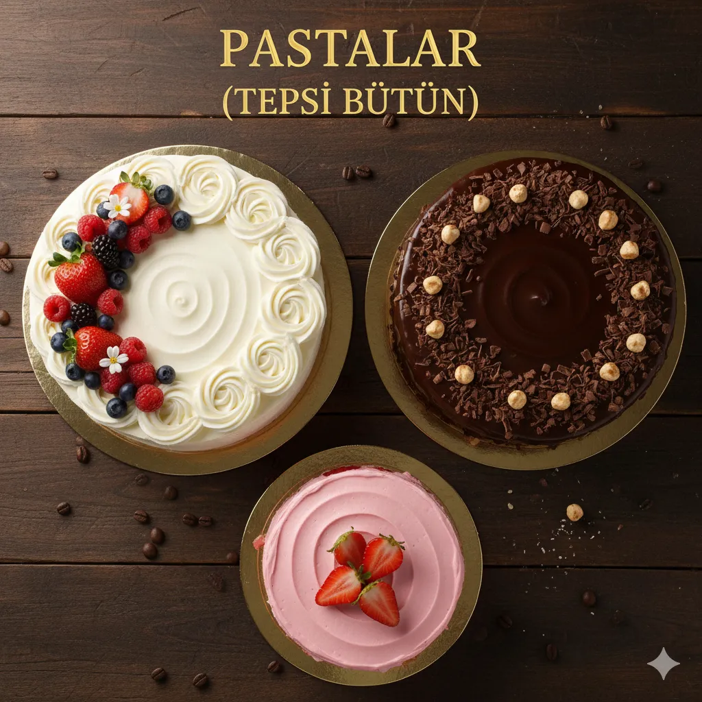 Pastalar (Tepsi Bütün)